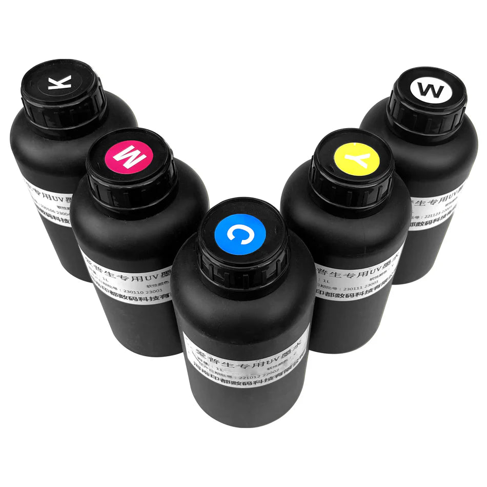 RPS 1L Japan-Engineered UV DTF Ink - Vibrant, Durable Prints with Clog-Free Technology and 50% Usage Efficiency