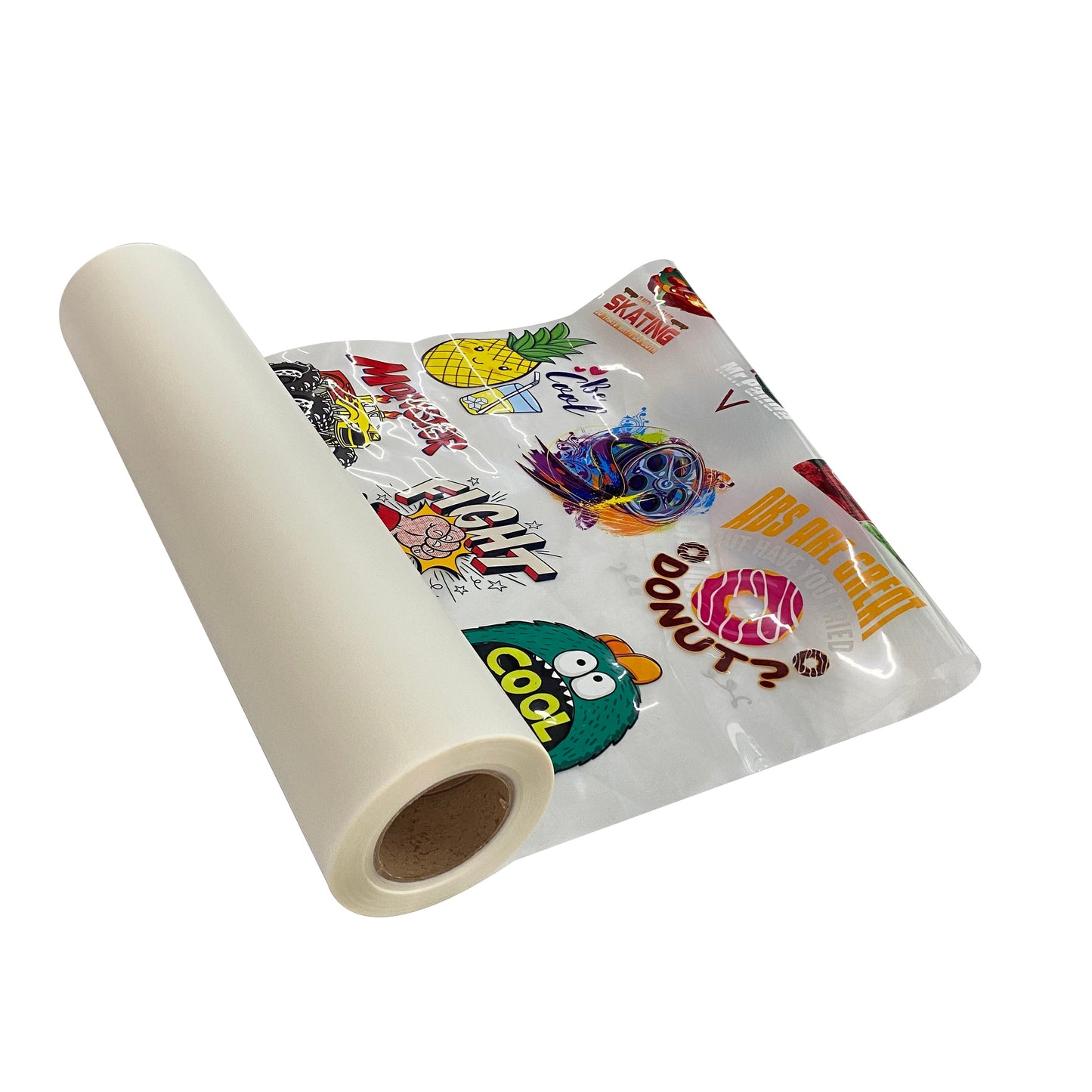 DTF Transfer Film 24" x 328FT (60cm x 100m) Double-Side Hot Peel – 3 Sec Press, Instant Peel Film