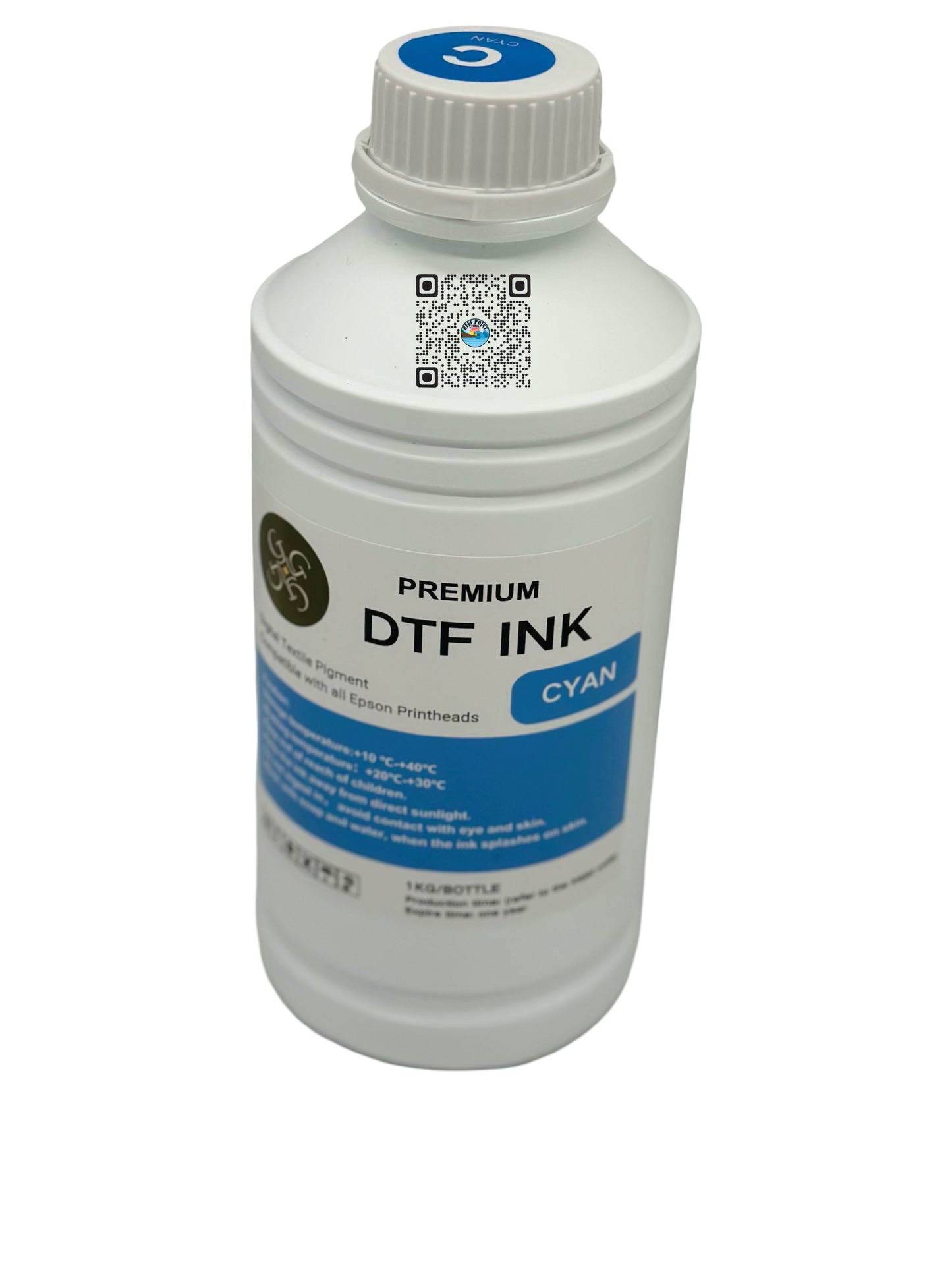 RPS 1000ml Premium Imported DTF Ink - High-Quality Pigment Ink, 50% Usage Efficiency, Vivid Colors, and Clog-Free Technology