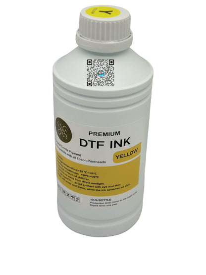 RPS 1000ml Premium Imported DTF Ink - High-Quality Pigment Ink, 50% Usage Efficiency, Vivid Colors, and Clog-Free Technology